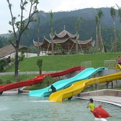 glissières d'eau des enfants de fibre de verre de taille de 2m, glissière de montagne pour des enfants, parc aquatique de Parent-enfant