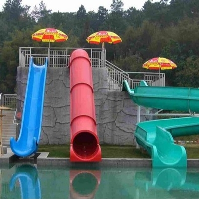 Glissières d'eau de fibre de verre pour l'équipement de piscine pour le jeu de l'eau d'enfants pour le parc aquatique d'enfants
