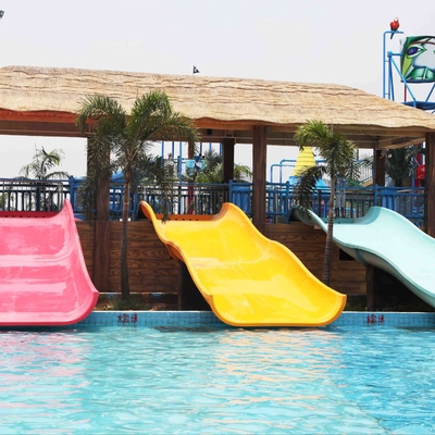 Équipement de parc aquatique de glissières d'eau des enfants commerciaux de fibre de verre pour la piscine