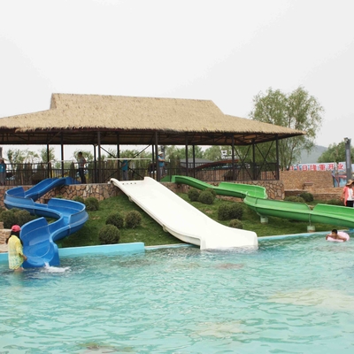 Équipement de parc aquatique de glissières d'eau des enfants commerciaux de fibre de verre pour la piscine