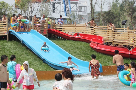Glissières d'eau des enfants attirants, glissière de piscine de fibre de verre d'équipement de jeu d'Aqua