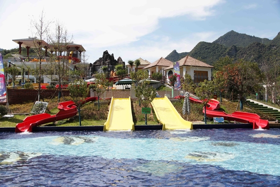 Customiazed badine la glissière d'eau d'amusement pour l'équipement de parc aquatique/parc aquatique de fibre de verre