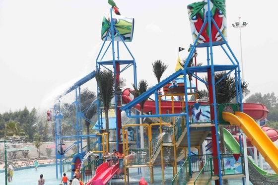 Équipement gigantesque de parc d'attractions de parc aquatique de sports de terrain de jeu d'Aqua de Chambre de l'eau