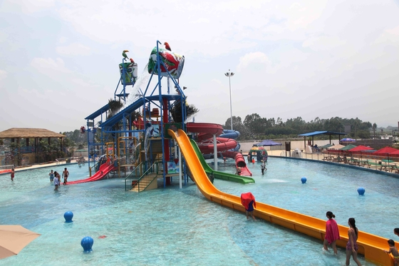La Chambre interactive de l'eau de jeux de parc d'Aqua pour le parc à thème/fibre de verre d'amusement glisse