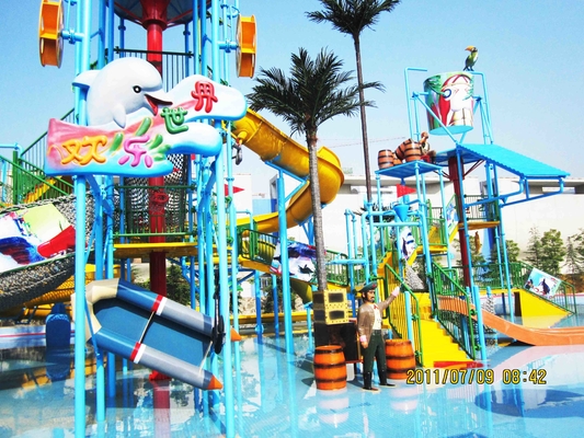 Équipement gigantesque de parc d'attractions de parc aquatique de sports de terrain de jeu d'Aqua de Chambre de l'eau