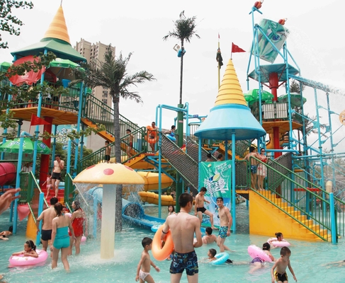 Forteresse passionnante de l'eau de parc aquatique d'Aqua pour l'équipement de parc d'attractions