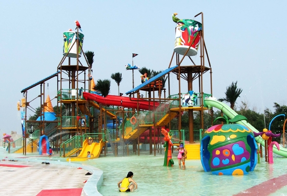 Parc aquatique extérieur de flottement de grand hôtel de thème d'équipement de terrain de jeu de l'eau