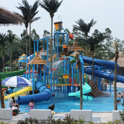 Chambre de l'eau de fibre de verre de terrain de jeu d'Aqua de thème de Parent-enfant grande pour le parc d'attractions