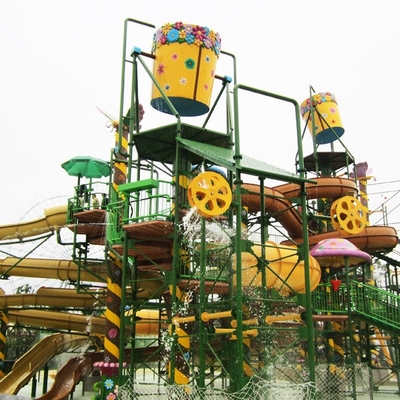 Grande Chambre de l'eau, équipement de terrain de jeu d'Aqua, structures aquatiques en acier de jeu