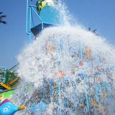 Grande Chambre de l'eau, équipement de terrain de jeu d'Aqua, structures aquatiques en acier de jeu