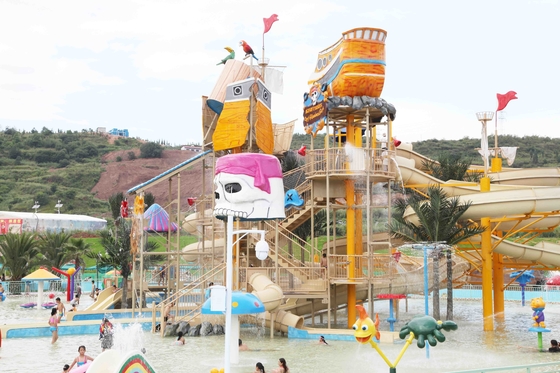 Équipement extérieur de flottement de fibre de verre de parc aquatique de grand d'Aqua de Chambre de l'eau de terrain de jeu hôtel de thème