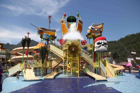 Équipement gigantesque adapté aux besoins du client de parc d'attractions de parc aquatique de sports d'Aqua de Chambre de l'eau