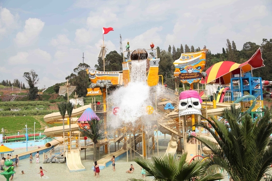 Équipement gigantesque de parc d'attractions de parc aquatique de terrain de jeu d'Aqua de Chambre de l'eau