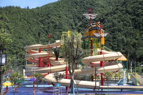 Équipement gigantesque de parc d'attractions de parc aquatique de terrain de jeu d'Aqua de Chambre de l'eau