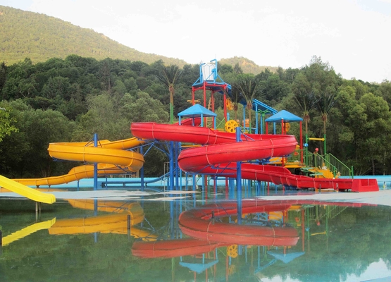 Le grand équipement de jeu de l'eau d'enfants/mini Chambre de l'eau avec des enfants glissent, 11.5*12.5*6.5m