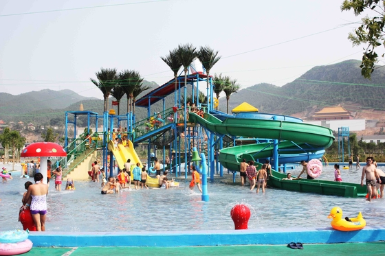 Grande résine d'Ashland de terrain de jeu de parc aquatique/DSM pour le jeu drôle de famille