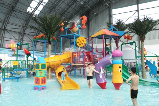 Chambre adaptée aux besoins du client de l'eau de terrain de jeu de l'eau d'enfants d'intérieur/extérieurs pour l'interaction de famille