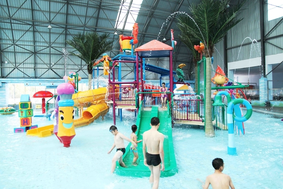 Chambre adaptée aux besoins du client de l'eau de terrain de jeu de l'eau d'enfants d'intérieur/extérieurs pour l'interaction de famille