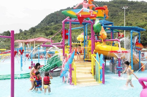 Équipement d'intérieur/extérieur adapté aux besoins du client de parc d'Aqua badine la Chambre de l'eau pour l'interaction de famille