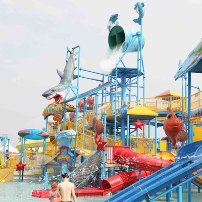 Grand divertissement d'équipement de jeu d'enfants de terrain de jeu d'Aqua d'activités