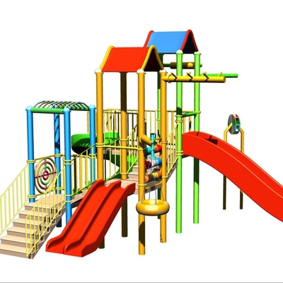 équipement de station de jeu de thème de Parent-enfant, terrain de jeu du parc aquatique des enfants pour 30 cavaliers