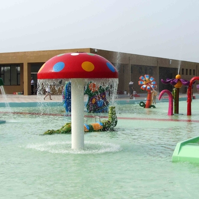 Jeux de plein air de fibre de verre de canard de jet de parc aquatique d'enfants commerciaux d'équipement