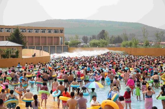 Piscine de vague de parc aquatique/équipement attrayants de piscine de vague parc d'Aqua