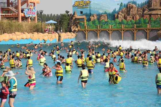 Piscine de vague de parc aquatique d'amusement de famille pour des enfants ou des adultes/projet de parc aquatique