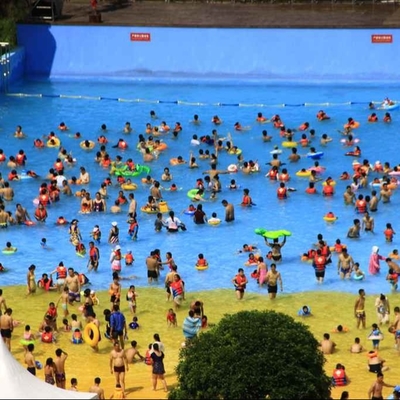 Piscine énorme de vague de puissance de compresseur d'air avec l'amplitude d'onde de 3m pour le parc aquatique