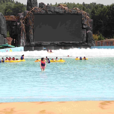 Puissance forte de la plus grande de parc aquatique de vague construction extérieure de piscine avec le filtre d'acier inoxydable