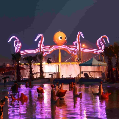 Équipement commercial de parc de jet de poulpe d'équipement de parc d'Aqua avec le jet d'eau