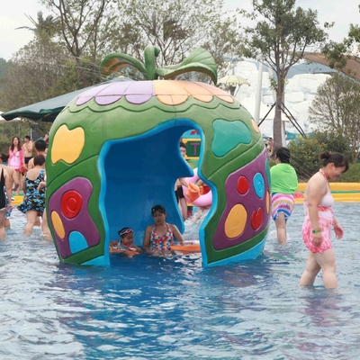 L'équipement de parc de jet de fibre de verre pour des enfants/enfants a adapté l'équipement aux besoins du client de parc aquatique