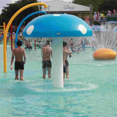 Équipement de parc aquatique de fibre de verre de parc de jet de carpe, équipement de jeu de l'eau