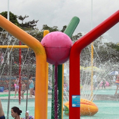 Structure de jeu d'Aqua de jeu de l'eau d'équipement, d'enfants et d'adultes de parc d'Aqua de fibre de verre pour le parc aquatique