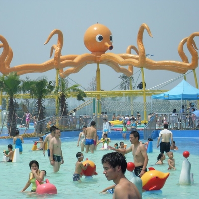 Pulvérisez l'hippocampe, l'équipement de parc de jet, équipements de jeu de l'eau de jeu d'Aqua pour le parc aquatique