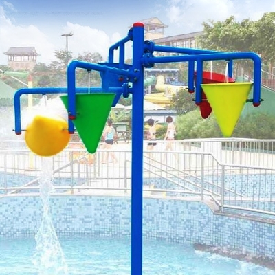 La grands fibre de verre et PVC pulvérisent l'équipement de parc pour 3 | 5 personnes
