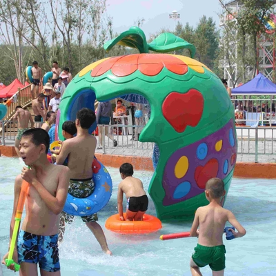 Icône extérieure de jet de jeu d'Aqua d'équipement de jeu d'enfant en bas âge interactif de parc à thème