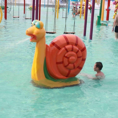 Jeu drôle d'Aqua de jet d'escargot de jet d'équipement commercial de terrain de jeu