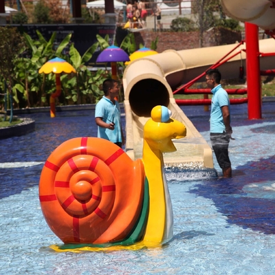 Jeu drôle d'Aqua de jet d'escargot de jet d'équipement commercial de terrain de jeu