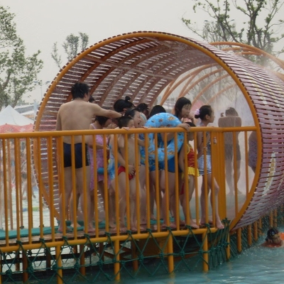 Le parc de jet de PVC structure l'équipement de terrain de jeu avec la profondeur d'eau de 0.3~0.6m