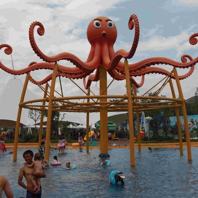 Le poulpe d'équipement d'Aqua avec le jet d'eau pour un parc commercial de jet/a adapté l'équipement aux besoins du client de parc aquatique