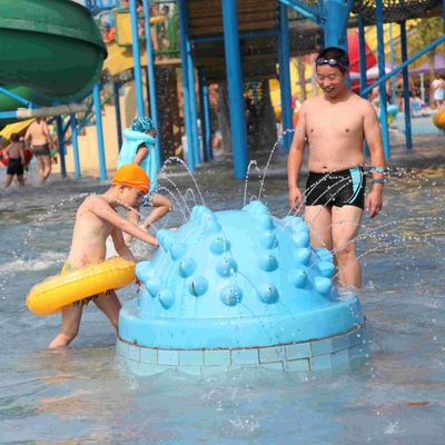 Terrain de jeu de l'eau formé par hérisson d'équipement de parc d'Aqua de jet avec pleuvoir