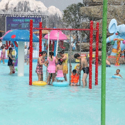 Équipement de parc de jeu de jet de terrain de jeu d'Aqua de fibre de verre de divertissement d'enfants