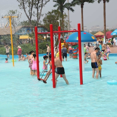 Équipement de parc de jeu de jet de terrain de jeu d'Aqua de fibre de verre de divertissement d'enfants