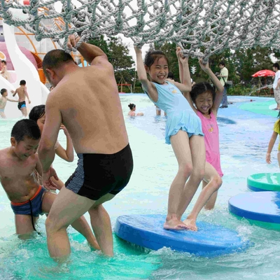Mineur interactif de lemna de fibre de verre d'équipement de parc aquatique pour la famille