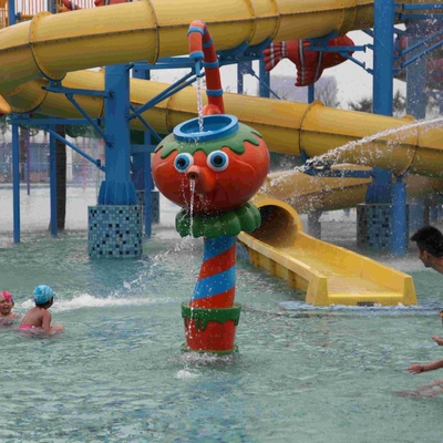Le jeu d'Aqua d'équipement de terrain de jeu de l'eau badine le jeu de l'eau avec le jet de théière