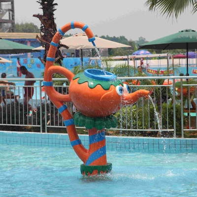 Le jeu d'Aqua d'équipement de parc d'Aqua badine l'équipement de parc de jet de port de thé de jeu de l'eau