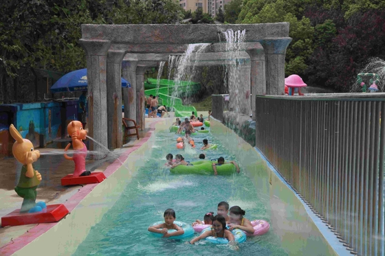 Rivière paresseuse de parc aquatique extérieur de stations de vacances, équipement de Waterpark pour le parc d'Aqua de thème