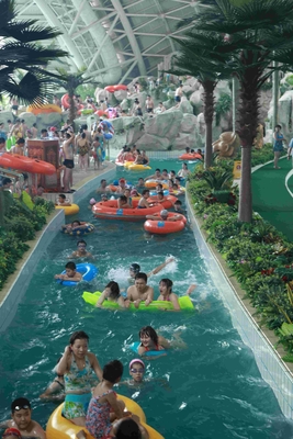 Réseau fluvial paresseux adapté aux besoins du client de parc aquatique extérieur, équipement de Waterpark pour le parc aquatique de Gaint