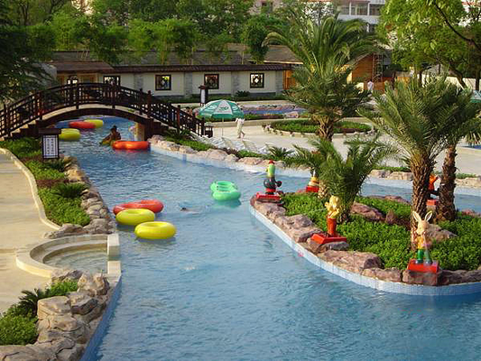 Équipement paresseux commercial paresseux géant de rivière de piscine de rivière pour la famille